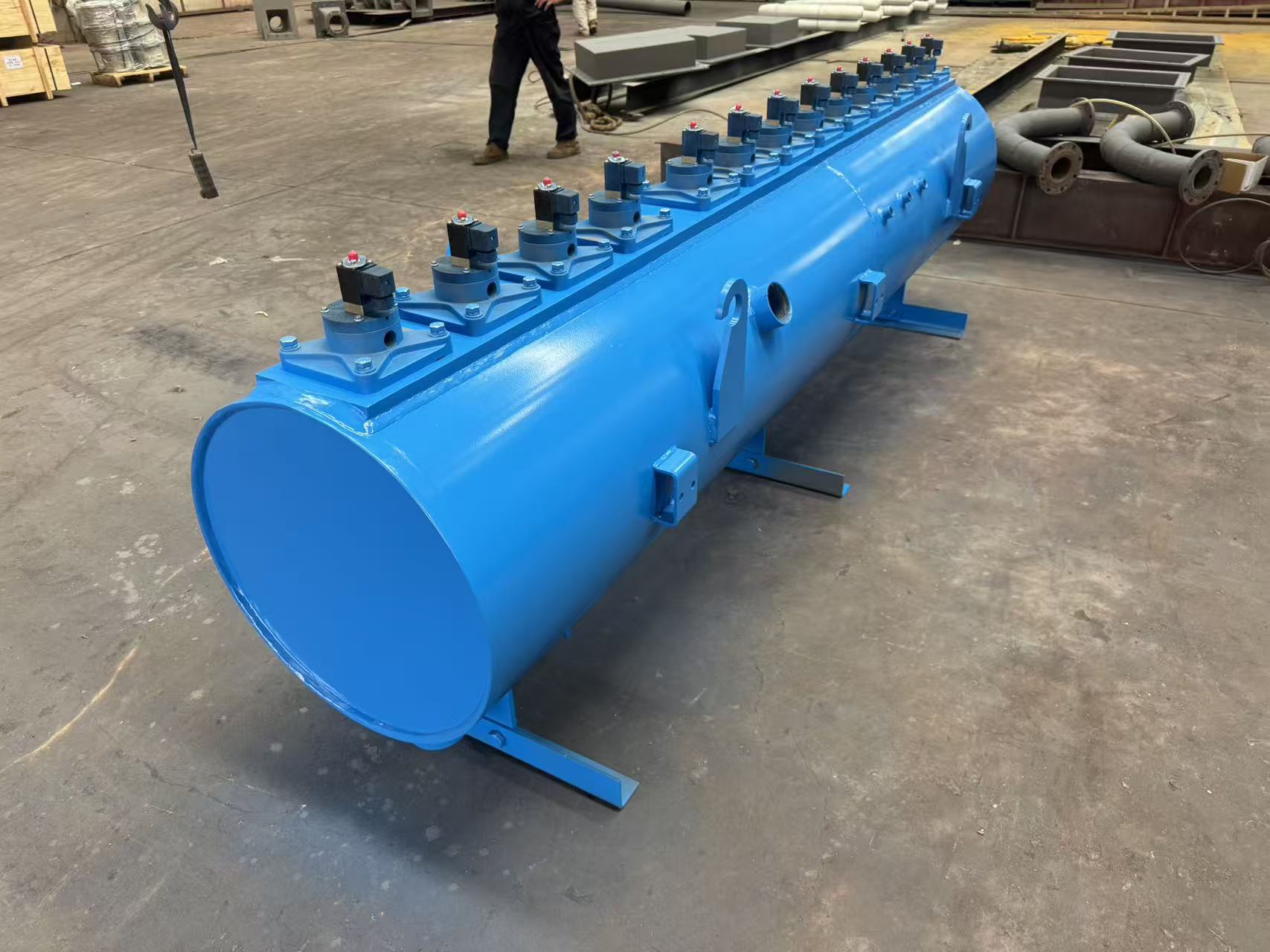 Alstom Optipow 135 Darbe Vanası için Özelleştirilmiş Hava Tankı