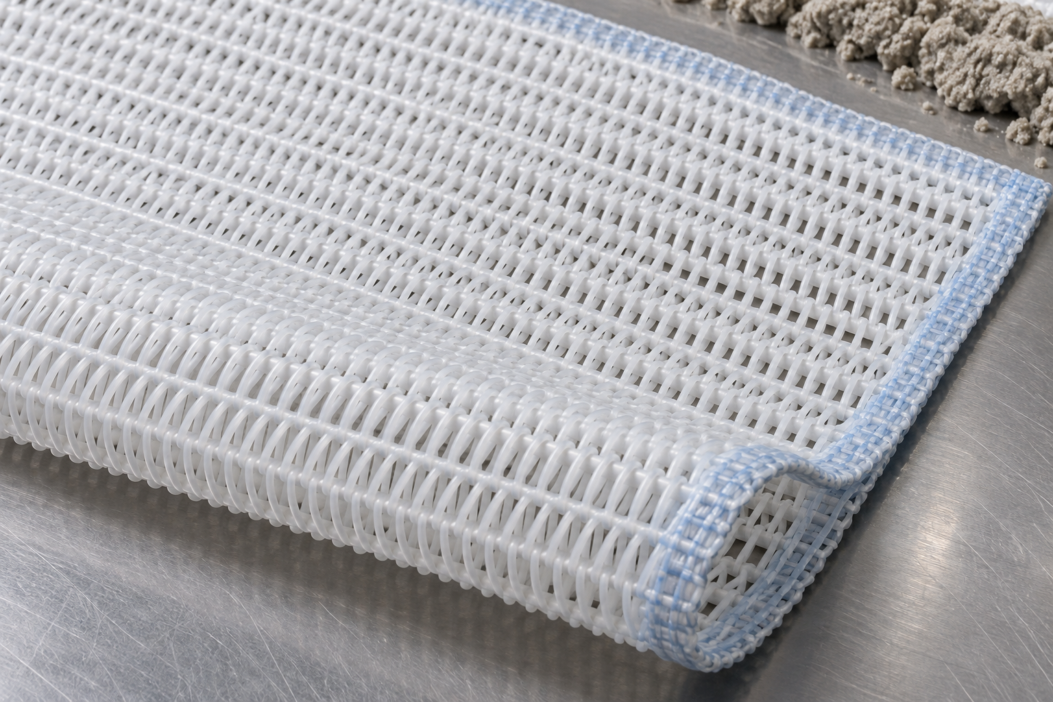 Polyester Spiral Vakum Filtre Kayışı