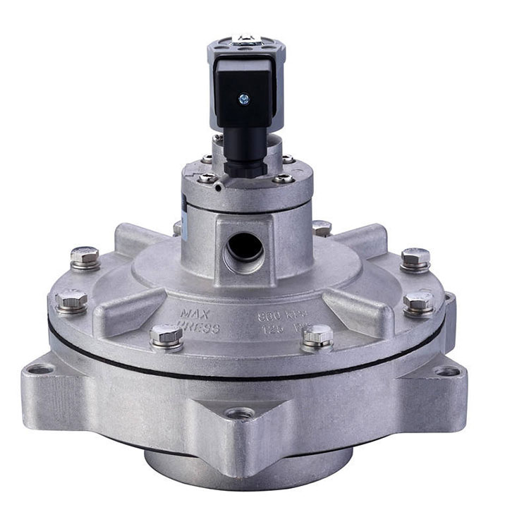 Çift diyafram gömülü solenoid nabız valfi